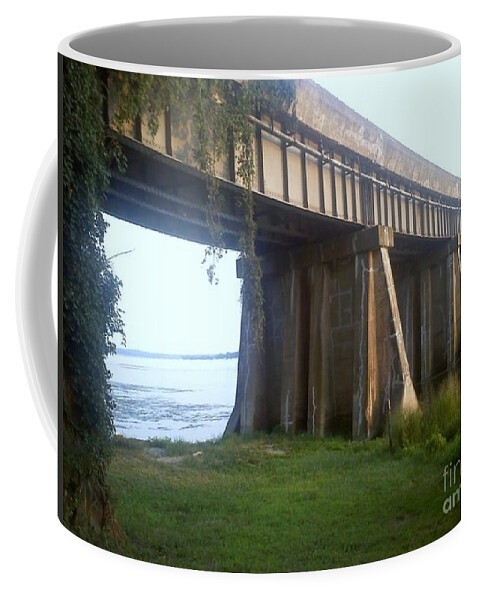 Bridge Coffee Mug featuring the photograph Bridge in Leesylvania Park VA by Jimmy Clark