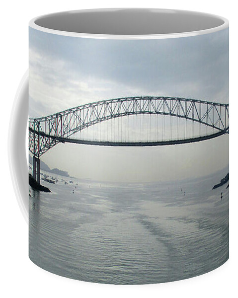Bridge Of The Americas Coffee Mug featuring the photograph Bridge Of The Americas 5 by Randall Weidner