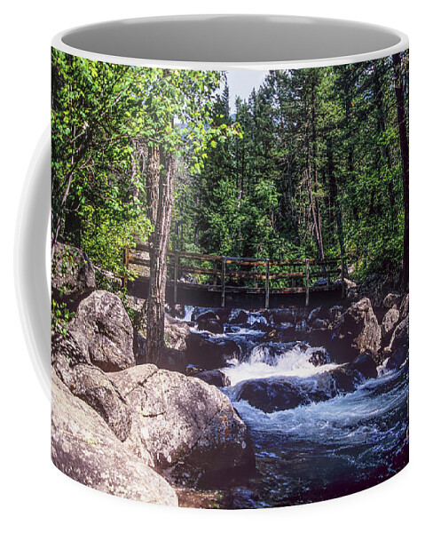 Mountains Coffee Mug featuring the photograph Bridge Over Troubled Water by Kathy McClure