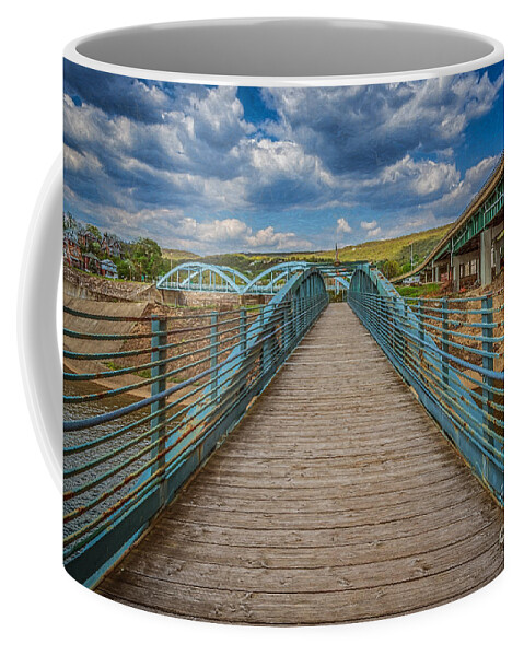 Cumberland Coffee Mug featuring the photograph Bridges by Izet Kapetanovic