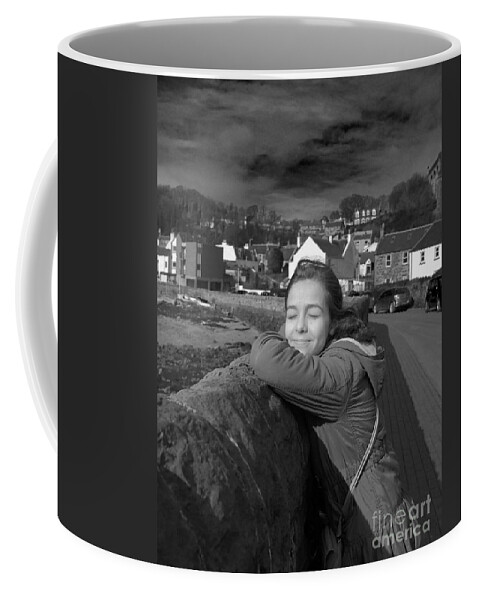 Girl Portrait Coffee Mug featuring the photograph Bright as Sun by Elena Perelman