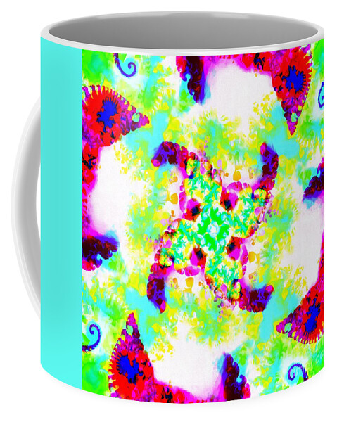 Star Fractal Coffee Mug featuring the photograph Bright Star by Jack Torcello