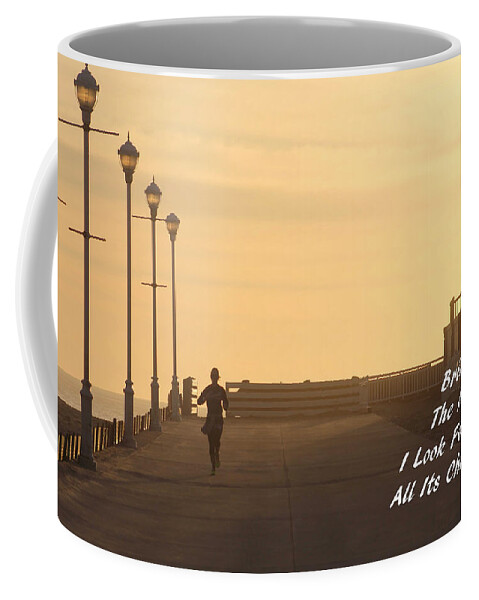 Running Coffee Mug featuring the photograph Bring Forth The NewDay by Robert Banach