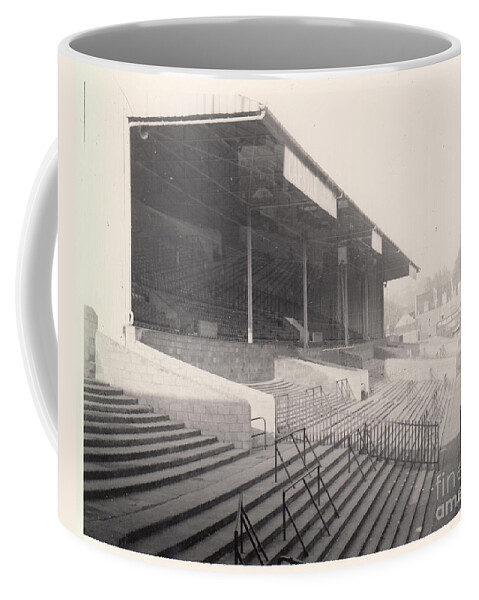  Coffee Mug featuring the photograph Bristol City - Ashton Gate - Williams Stand 1 - October 1964 by Legendary Football Grounds