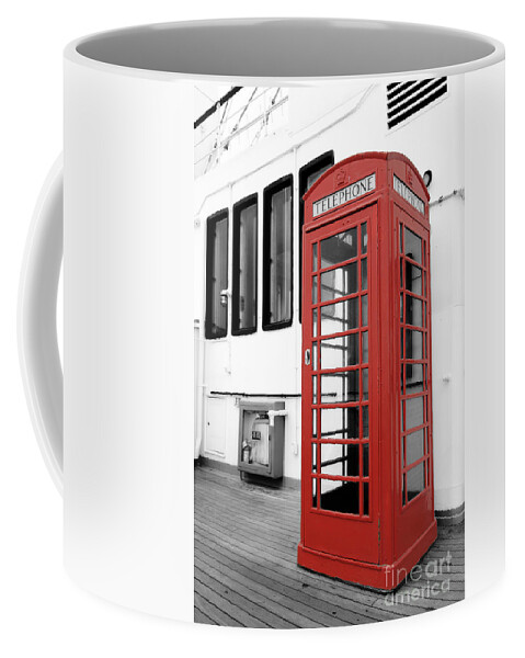 Art Coffee Mug featuring the photograph British Conversations by Charles Dobbs
