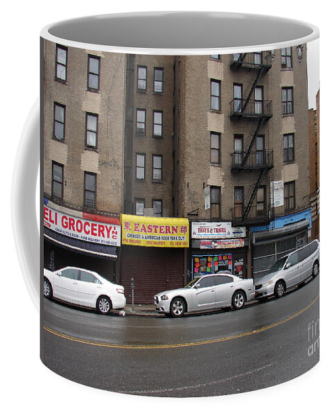 Inwood Coffee Mug featuring the photograph Broadway and Thayer Street in 2104 by Cole Thompson