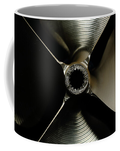 Actuation Coffee Mug featuring the photograph Bronze X by David Andersen
