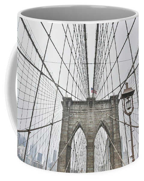 Nyc Coffee Mug featuring the photograph Brooklyn LInes by Jimmy McDonald