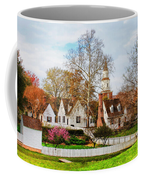 Williamsburg Coffee Mug featuring the photograph Colonial Williamsburg by Ola Allen