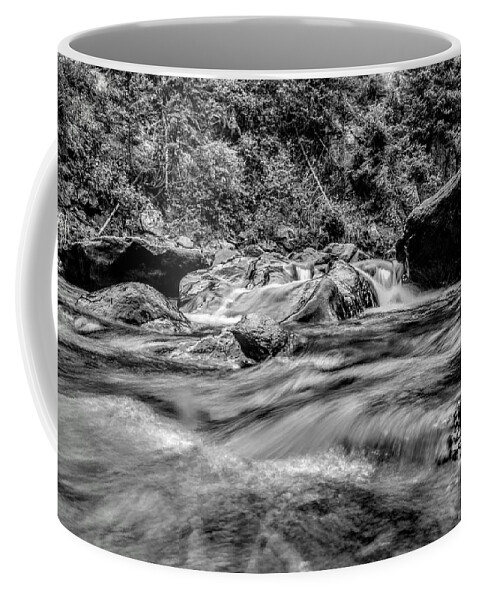 Creek Coffee Mug featuring the photograph Bubblin by Michael Brungardt