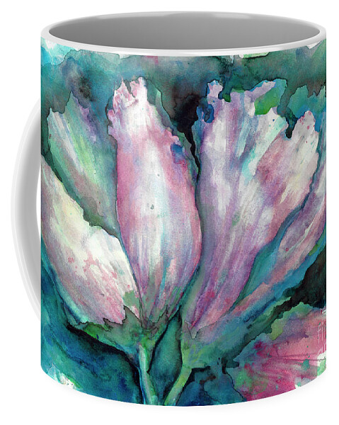 #creativemother Coffee Mug featuring the painting Budding by Francelle Theriot