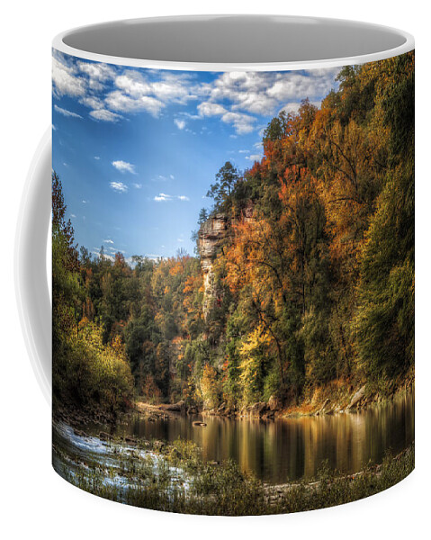 Buffalo Coffee Mug featuring the photograph Buffalo National River by James Barber