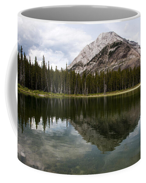 Buller Pond Coffee Mug featuring the photograph Buller Pond in the Kananaskis by Vivian Christopher