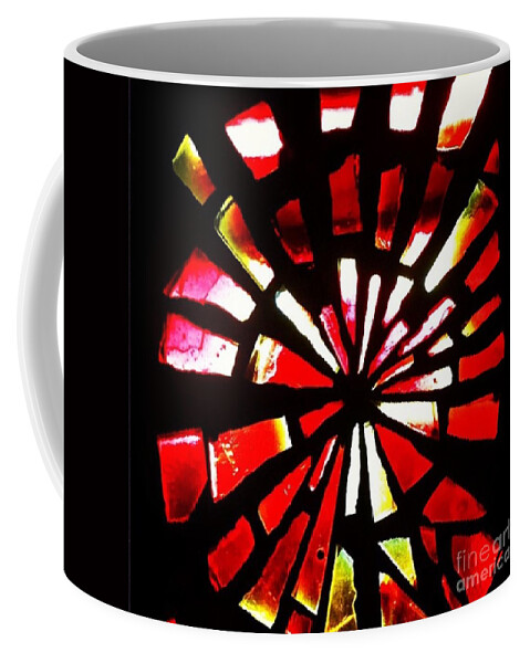Stained Glass Coffee Mug featuring the photograph Bully's by Denise Railey