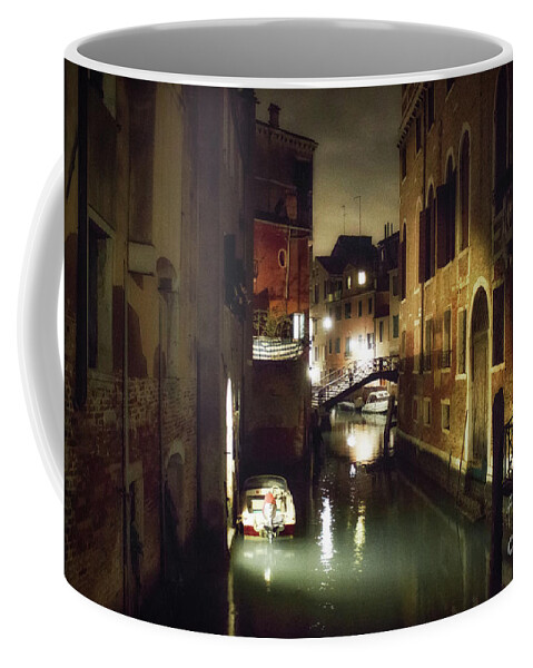 Venice Coffee Mug featuring the photograph Buona Notte by Becqi Sherman