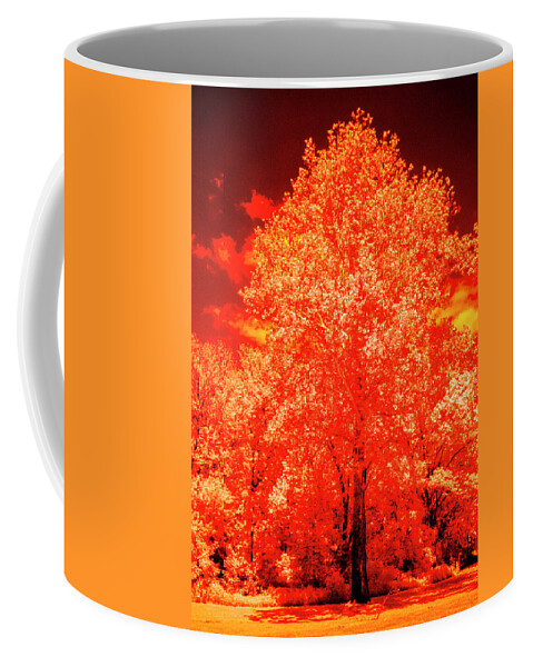 Tree Coffee Mug featuring the photograph Burning Bush by Paul W Faust - Impressions of Light