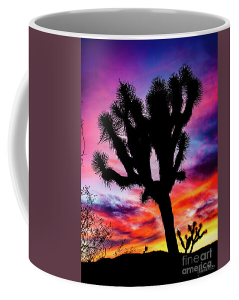 Landscape Coffee Mug featuring the photograph Burning Sky by Adam Morsa