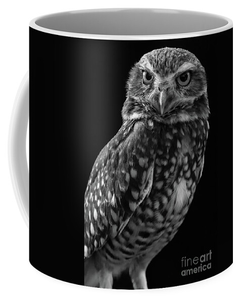 Burrowing Owl Coffee Mug featuring the photograph Burrowing Owl by Chris Scroggins