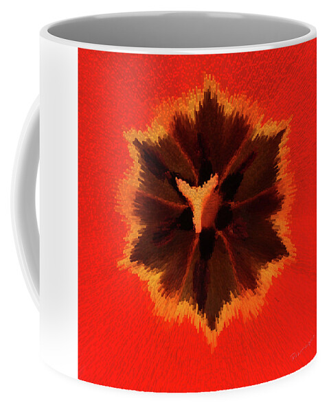 Bursting Coffee Mug featuring the photograph Bursting by Terri Harper