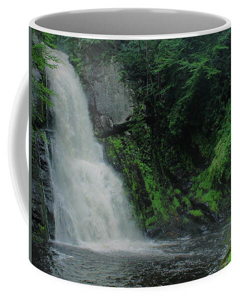 Bushkill Falls Coffee Mug featuring the photograph Bushkill Falls by Jeff Heimlich