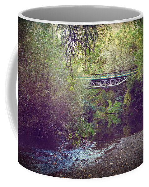 Samuel P. Taylor State Park Coffee Mug featuring the photograph But You're Not Really Here by Laurie Search