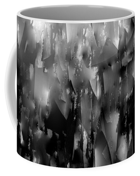 A-fine-art-painting-abstract Coffee Mug featuring the painting By Invitation Only by Catalina Walker