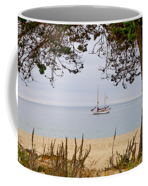 California Coffee Mug featuring the photograph By the Shore by Derek Dean