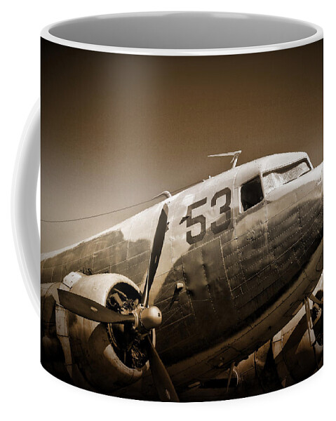 Photograph Coffee Mug featuring the photograph C-47 Sky Train by Richard Gehlbach