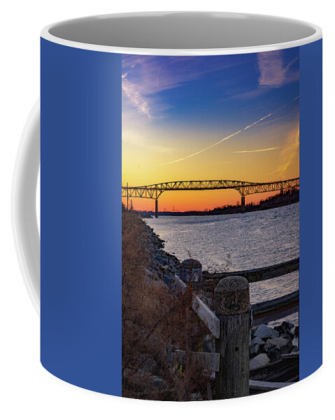 Delaware Coffee Mug featuring the photograph C and D Canal by Jodi Lyn Jones