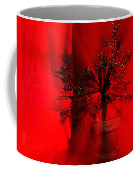 Abstract Coffee Mug featuring the photograph Cabin Fever Dance by Sue Capuano