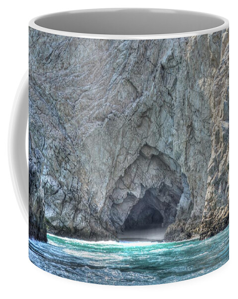 Cabo San Lucas Coffee Mug featuring the photograph Cabo cave by Bill Hamilton