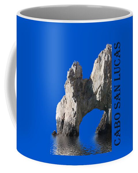 Cabo Coffee Mug featuring the photograph Cabo San Lucas Archway by Shane Bechler