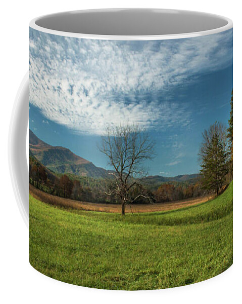 Cades Cove Coffee Mug featuring the photograph Cades Cove Tennessee by Lena Auxier