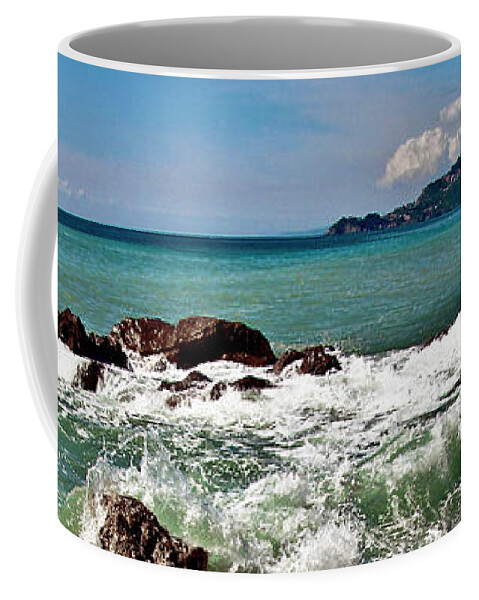 Sea Coffee Mug featuring the photograph Call of the Sea by Silva Wischeropp