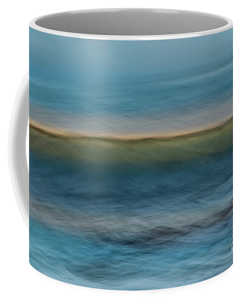 North Shore Coffee Mug featuring the photograph Calming Blue by Patti Schulze