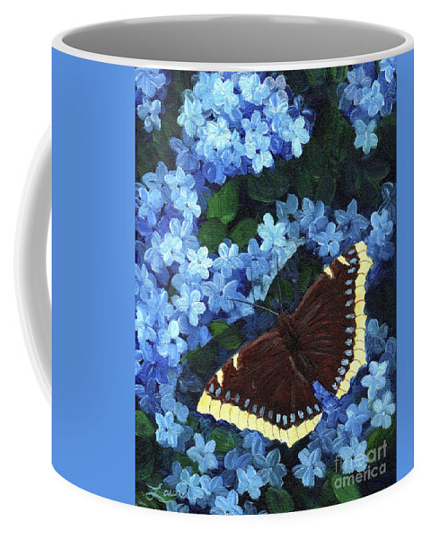 Art Coffee Mug featuring the painting Camberwell Memory by Laura Iverson