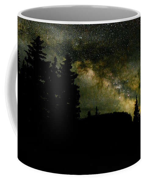Stars Coffee Mug featuring the photograph Camping Under the Milky Way 2 by Adam Reinhart