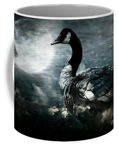 Canadian Blues Coffee Mug featuring the photograph Canadian Blues by Maria Urso