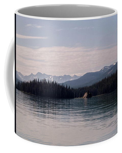 Maligne Coffee Mug featuring the photograph Canadian Glacial Lake by Catherine Reading
