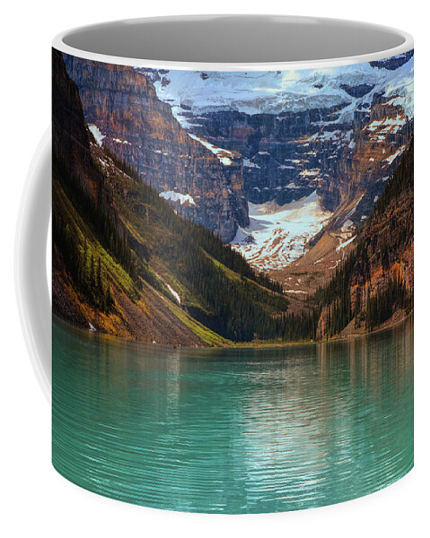 Lake Coffee Mug featuring the photograph Canadian Rockies In Alberta, Canada by Maria Angelica Maira