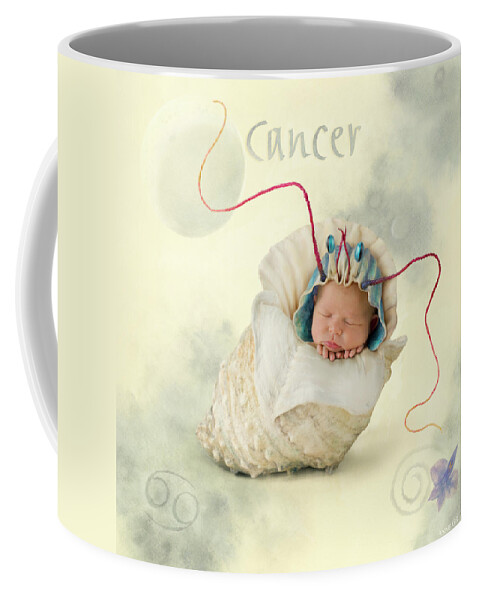 Zodiac Coffee Mug featuring the photograph Cancer by Anne Geddes
