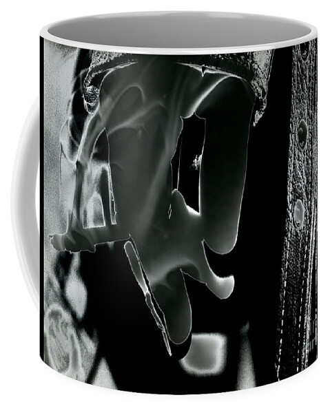 Solarization Coffee Mug featuring the photograph Cancersticks No. 1 by Jeff Danos