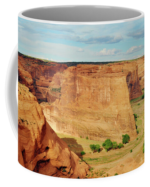 Canyon De Chelly National Monument Coffee Mug featuring the photograph Canyon de Chelly Magic Hour Landscape by Kyle Hanson