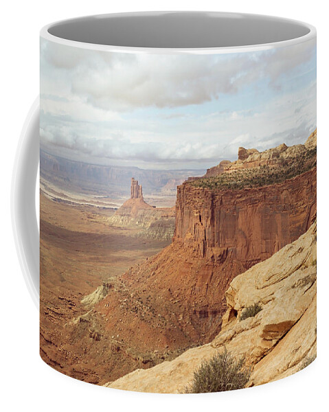Candle Coffee Mug featuring the photograph Canyonlands Candlestick by Peter J Sucy