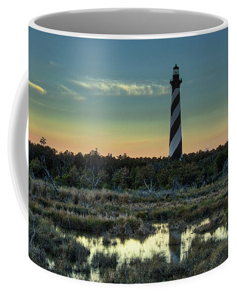Landscapes Coffee Mug featuring the photograph Cape Hatteras Sunset by Donald Brown