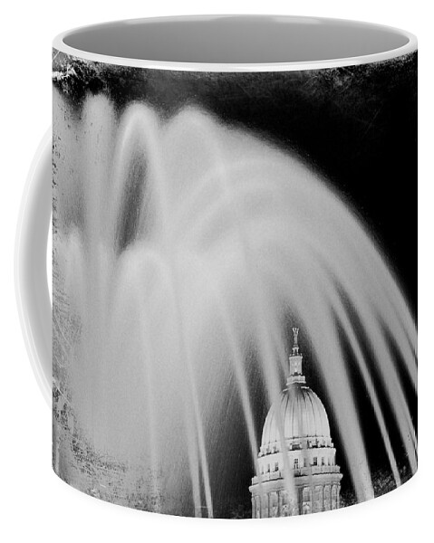 Madison Coffee Mug featuring the photograph Capital Stained by Todd Klassy