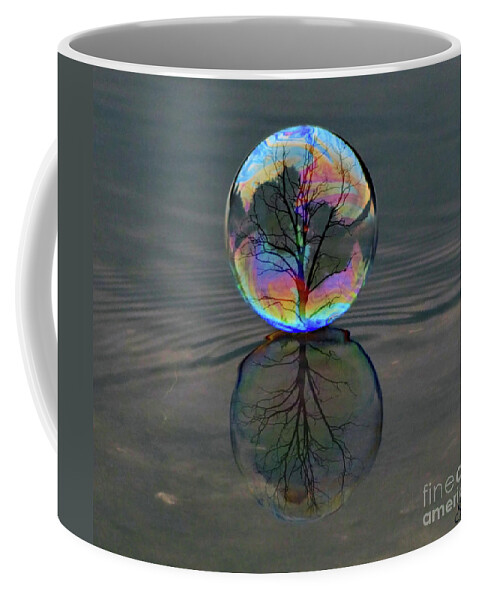 Bubble Coffee Mug featuring the photograph Captured by September Stone