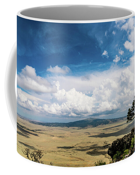 New Mexico Coffee Mug featuring the photograph Capulin Volcano View New Mexico by Lawrence S Richardson Jr