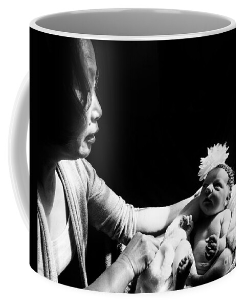 Love Coffee Mug featuring the photograph Love At First Sight by Jim Cook