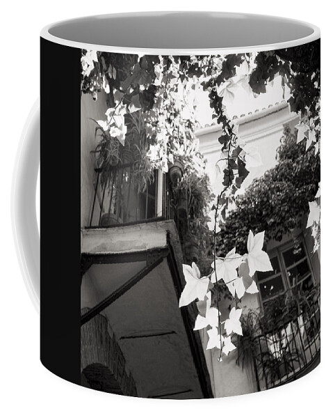 Barrio Carmen Coffee Mug featuring the photograph Carmen Valencia Courtyard by For Ninety One Days